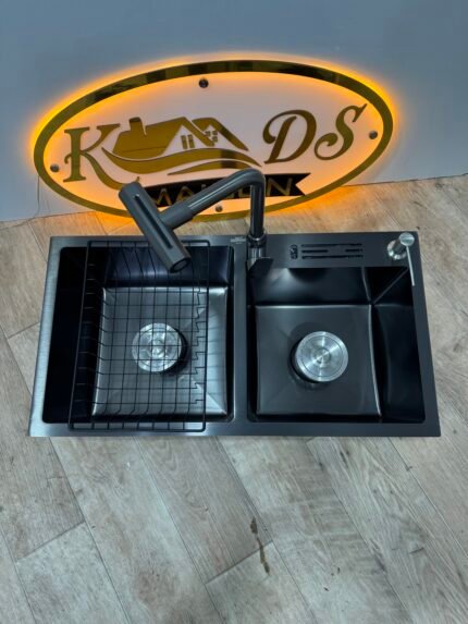 Evier de cuisine inox 304 avec protection NANO