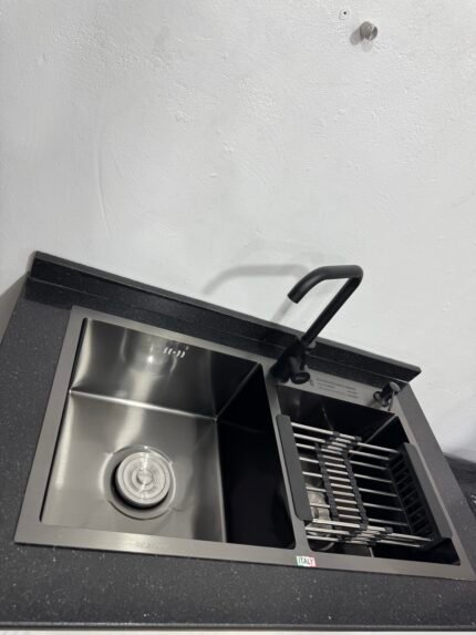 Evier de cuisine **promotion** 75/40 noir